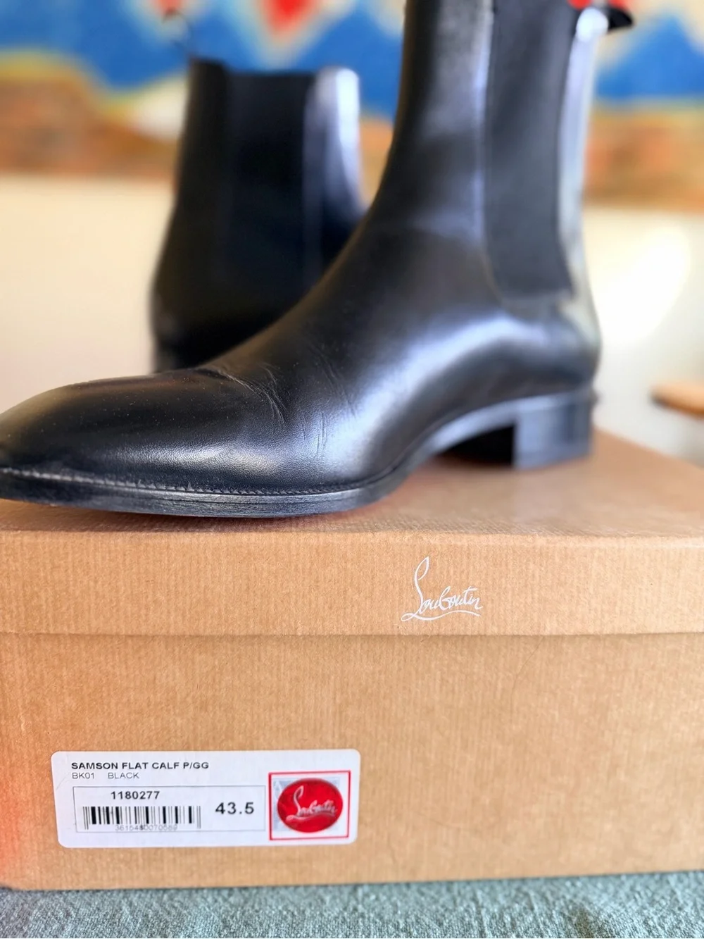 Christian Louboutin sleek black